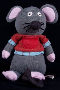 Latitude Enfants La Famille Wooly Marie the Mouse Plush Lovey